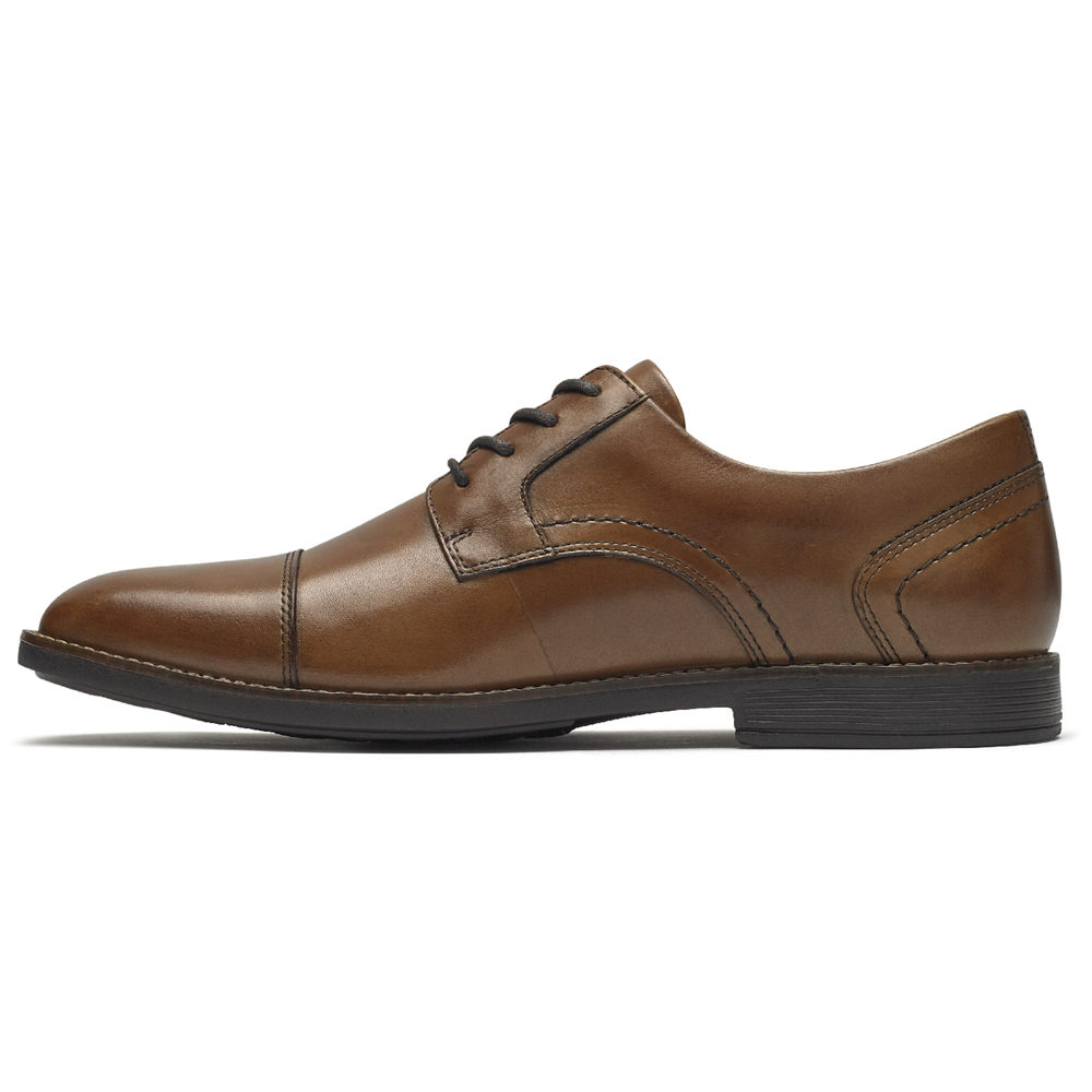 Rockport Oxfords Herre Brune - Slayter Cap Toe Blucher - MAOH09215